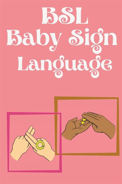 BSL Baby Sign Language.Educational book, contains everyday signs. by ...