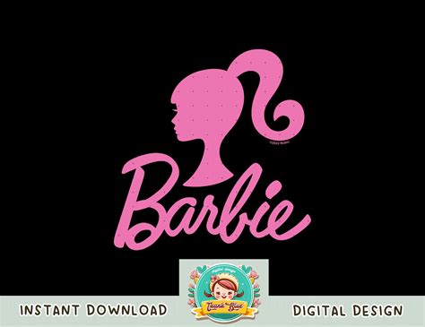 Barbie - Barbie Pink Logo Glitter png, sublimation copy - Inspire Uplift