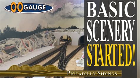 OO Gauge BASIC SCENERY - STARTED! - YouTube