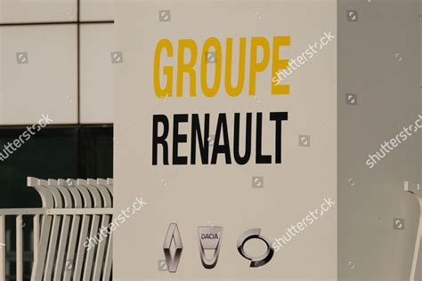 Logo Renault Sa Seen Outside Headquarters Editorial Stock Photo - Stock ...