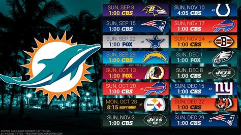 Miami Dolphins 2019 Desktop PC City NFL Schedule Wallpaper | Miami ...