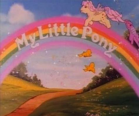 1980s childhood memories! The original My Little Pony TV show | My little pony cartoon, Little ...