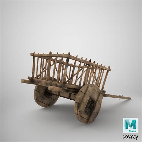 Medieval Wagon 3D Model - TurboSquid 1235327