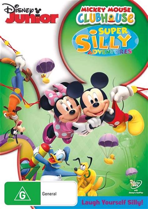 Mickey Mouse Clubhouse - Mickey's Super Silly Adventures Disney, DVD | Sanity