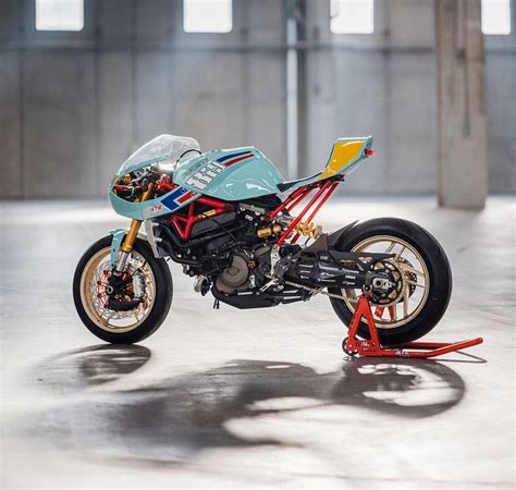 Custom Ducati Monster 821 Racer: The Pantah | Old News Club