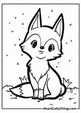 Free Coloring Pages Unleash Your Creativity With Adorable Foxes sketch template