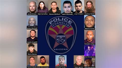 17 arrested in Chandler sex crimes operation, police say | FOX 10 Phoenix