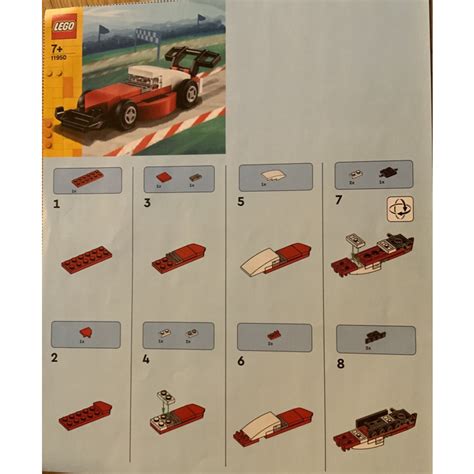 LEGO Racing Car Set 11950 Instructions | Brick Owl - LEGO Marketplace