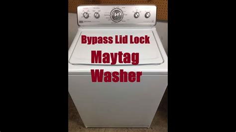 Maytag Washer Won't Unlock Door