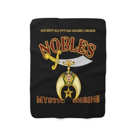 Shriners Blanket Custom Throw With Personalized Name AEAONMS - Etsy | Blanket, Order of the ...