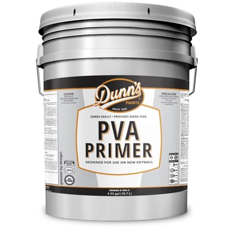 Dunn's Paints Interior Pva Latex Wall and Ceiling Primer (5-Gallon) in the Primer department at ...