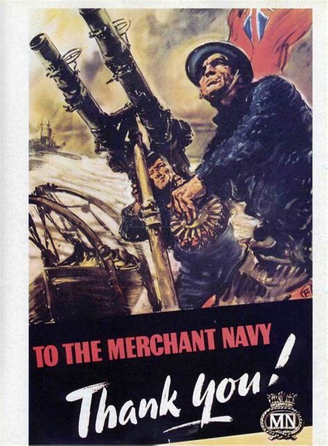 Merchant Navy, Merchant Marine, Propaganda Ww2, D Day Normandy, Allied Powers, Ww2 Posters ...