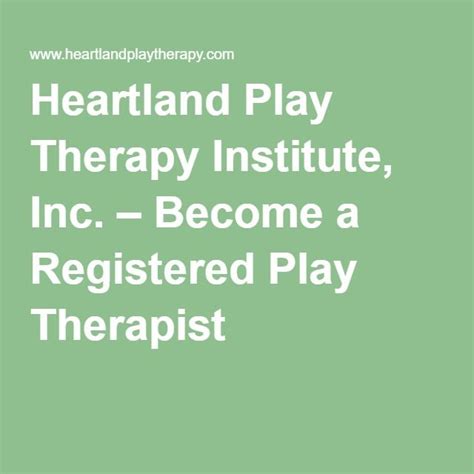 Become a Registered Play Therapist | Play therapist, Play therapy training, Play therapy