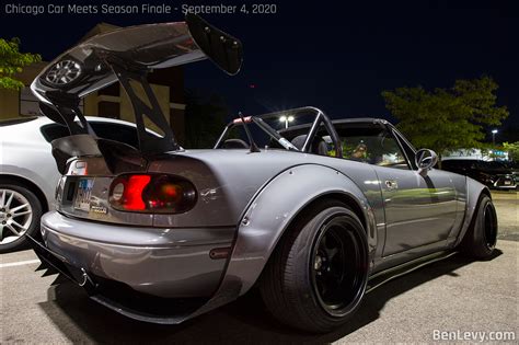 Grey Widebody Mazda Miata - BenLevy.com