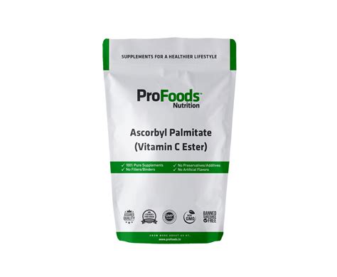 Ascorbyl Palmitate (Vitamin C Ester) - Profoods Nutrition