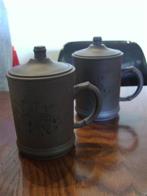 紫砂杯 Purple Porcelain Tea Mugs - Oriental Tea House, Chadst… | Flickr