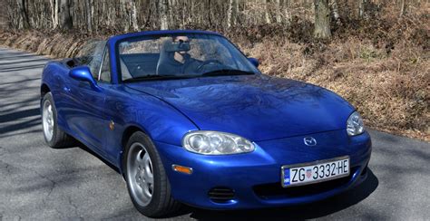 New Miata! 2002 NB in Laser Blue. The color looks spectacular imho ...