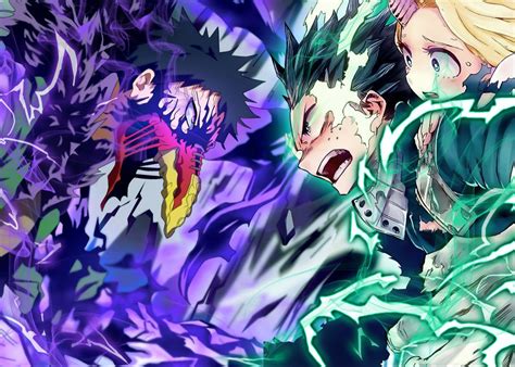 Deku Vs OverHaul | Anime Character Drawing