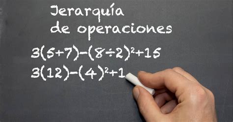 Jerarquía de operaciones: reglas con ejemplos (con ejercicios resueltos) - Toda Materia