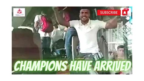 The CHAMPIONS have arrived!! || Mohun Bagan Super Giants || ISL 2022-23 ...