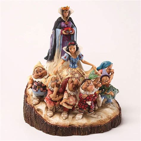 Enesco Disney Traditions by Jim Shore Wood Carved Snow White Figurine | Disney traditions, Snow ...