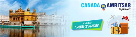 Grab Cheap tickets from Canada to Amritsar at FlydealFare.com