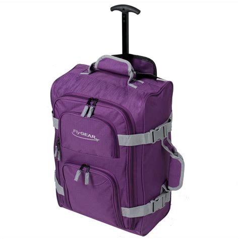 Lightweight Cabin Wheeled Travel Hand Luggage Trolley Holdall Bag Case Suitecase | eBay