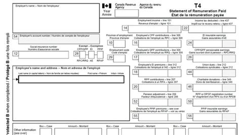 T4 Form 2023 - Printable Forms Free Online