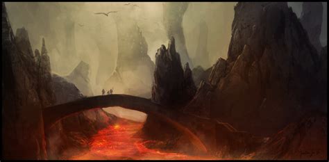 Lava landscape by JonathanDeVos on DeviantArt