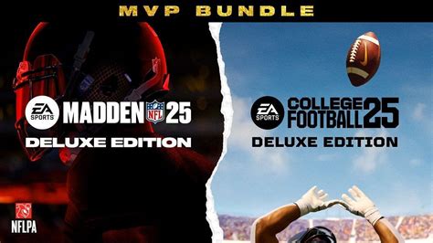 How much does the EA Sports College Football 25 MVP bundle cost ...