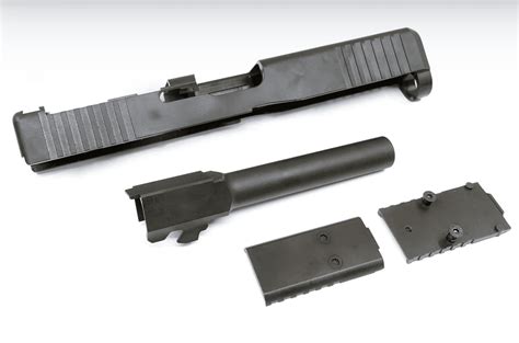 Pre-order Pro Arms Glock 17 Gen 5 MOS Steel Slide Set Limited Edition Black - Umarex G17 Gen5