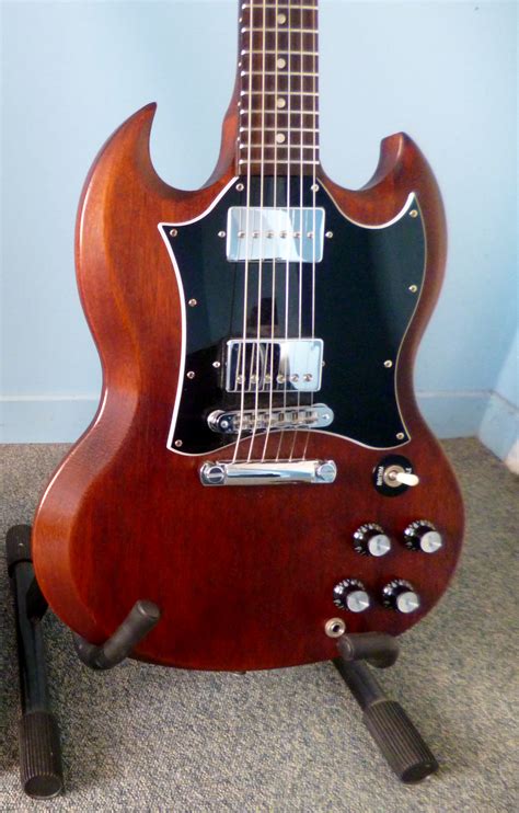 Photo Gibson SG Special Faded - Worn Brown : Gibson SG Special Faded ...