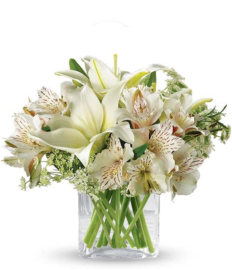 Anniversary : Thinking of You Bouquet | Elegant White Flower ...