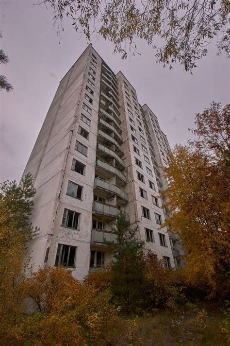 Fujiyama Apartment Building,(Chernobyl Exclusion Zone), Ukraine - Oct ...