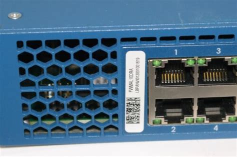 PALO ALTO PA-820 FIREWALL SECURITY APPLIANCE 750-000120-00A PALOALTO ...