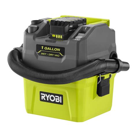 RYOBI 18V ONE+ Cordless 1 Gal. Wet/Dry Vacuum Kit with 4.0Ah Battery ...