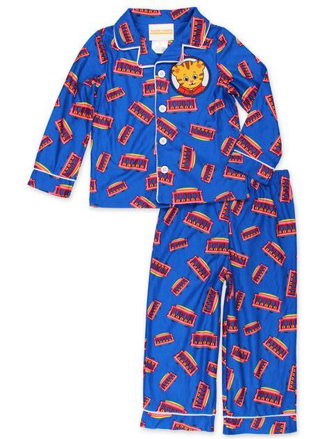 Daniel Tiger's Neighborhood, Toddler Boys Flannel Pajama Gift Set, PJ Clothes K204613DA ...