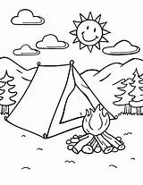 25 camping coloring Pages Free Printable Sheets – Artofit sketch template