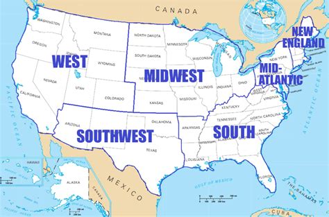 United States Geography Regions