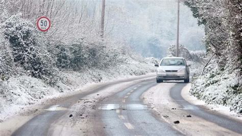 'Plenty of black ice' - Status Yellow warning as temperatures set to plunge to -4C