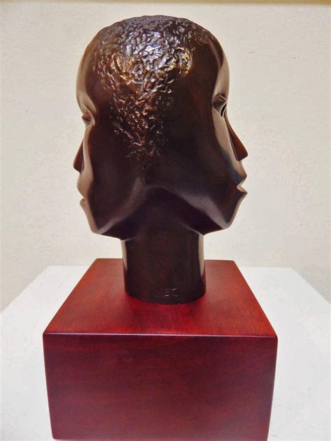 Elizabeth Catlett - Faces for Two Worlds For Sale at 1stDibs ...