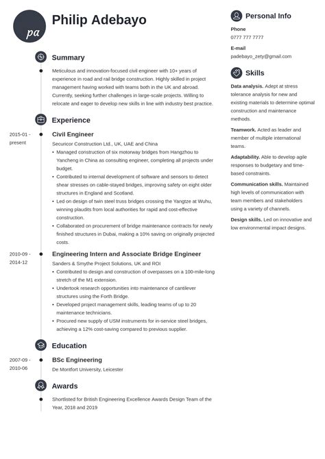 Engineering CV: Examples & Personal Statement