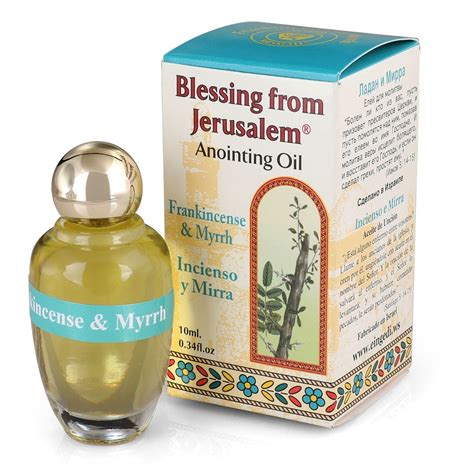 Frankincense and Myrrh Anointing Oil with Biblical Spices (10ml)