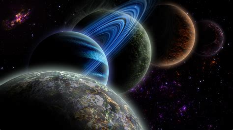 Download wallpaper 3840x2160 planets, galaxy, stars, space, universe 4k uhd 16:9 hd background