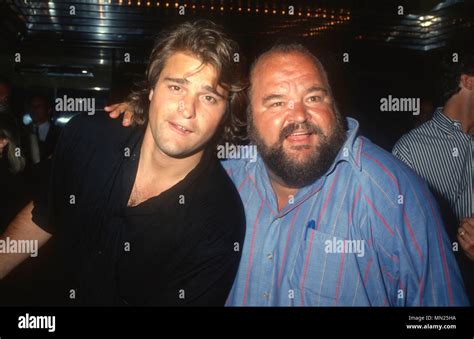 LOS ANGELES, CA - JULY 19: (L-R) Actor Peter DeLuise and father actor/comedian Dom DeLuise ...