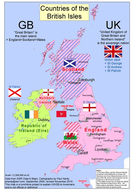 Map of the UK and Eire | Map of britain, British isles map, British isles