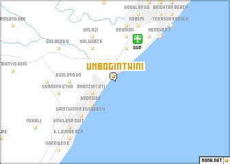 Umbogintwini (South Africa) map - nona.net