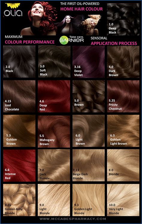 Tinta de cabelo sem amônia! | Garnier hair color, Hair color chart, Hair dye colors