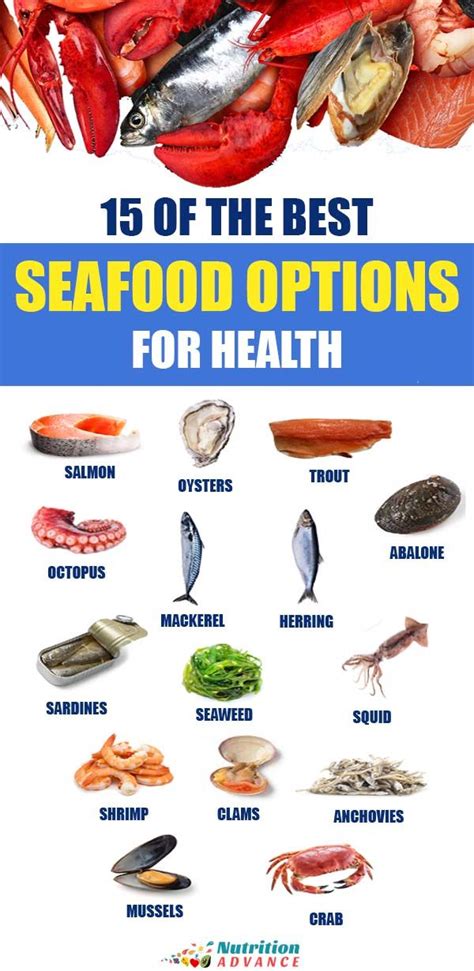 24 Healthy Types of Seafood: the Best Options | Seafood, Healthiest seafood, Sea vegetables