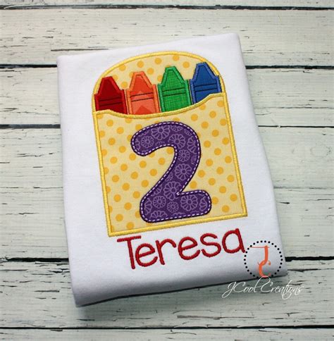 Crayon School Shirt Crayon Party Crayon Birthday Shirt - Etsy